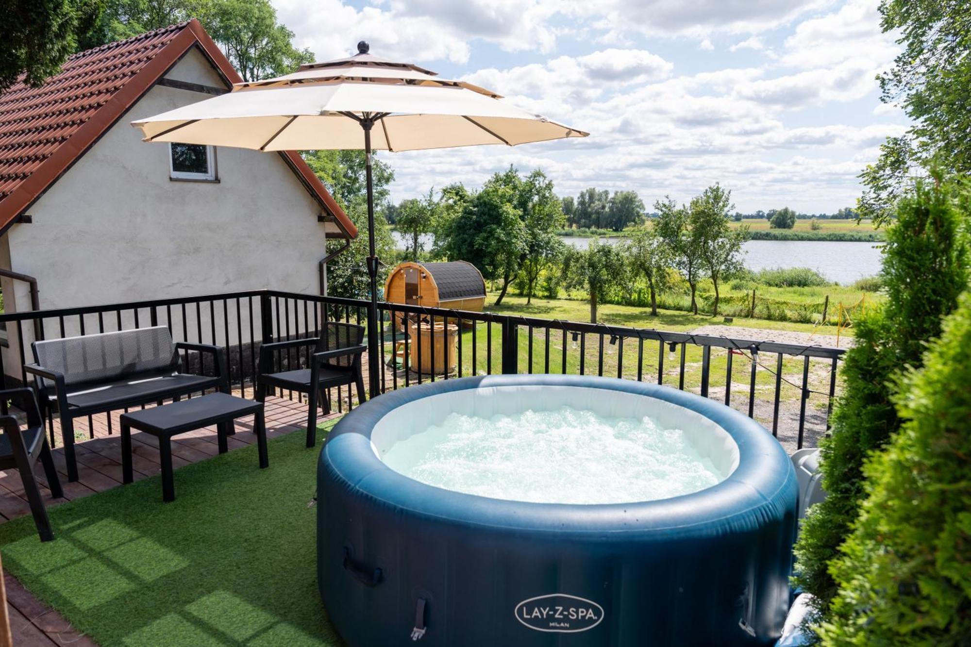 Oderpoint#Sauna#Jacuzzi Gozdowice Exterior photo